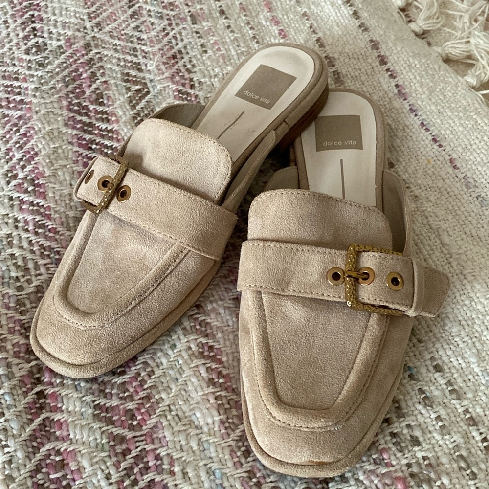 Dolce Vita meegan Suede slide on mules